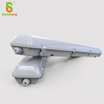 China Dimmable Shenzhen emergency microwave detector dimmable led light linear triproof led tube light linear fixture with sensor for sale