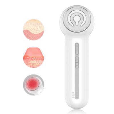 China Facial Light Therapy Anti-Puffiness Face Lift Microcurrent Devices RF Microcurrent Skin Rejuvenation Massager Wrinkle Beauty Apparatus Anti Aging for sale