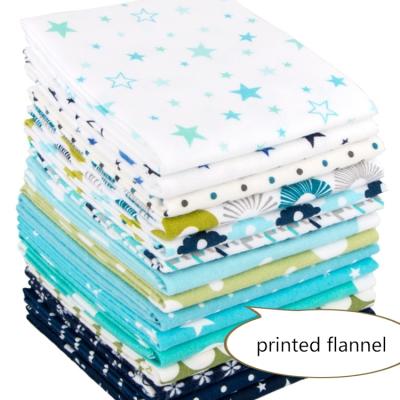 China Wholesale Organic 100% Cotton Fabric Baby Linen Fabric Flannel for Shirts Flannel Fabric Cotton Plaid Flannel for Kids Sleepwear for sale