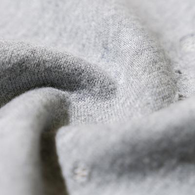 China Good Quality CVC Fusible Terry Cloth 65%C 35%T French Burnout French Terry Cloth Hoodie Cloth Sweetshirt for sale