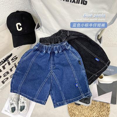 China 2022 New Style Summer QUICK DRY Casual Boys Wholesale Elastic Slim Shorts Boys Shorts Japanese Style Boys Denim Shorts for sale