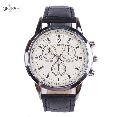 China Qetesh Amazon Hot Selling DIVER Wrist Blue Light Glass Quartz Watch Fashion Automatic Leather Strap And Watch Set for sale