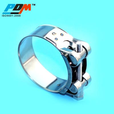 China Pipe Flange Low Price 304 Stainless Steel T Bolt Pipe Clamp for sale