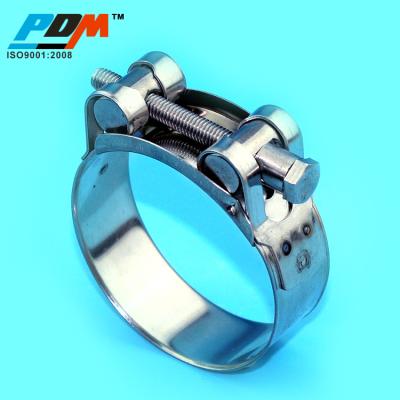 China Heavy Duty Stainless Steel T-bolt V-Band Clamp for sale