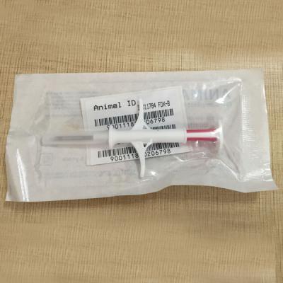 China Bio-Glass 13.56 MHz Implantable Animal Pet ID Bio-Glass Microchip RFID Syringe for sale