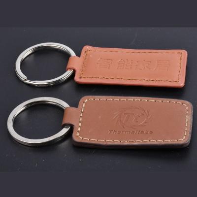 China Multifunctional Custom Leather Car Designer Boutique Leather Key Chain for sale