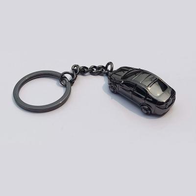 China 3d Exquisite 3D Keychain Car Key Chain Custom Logo Embossed Promotional Car Gifts. Made of metal car logo keychain for sale