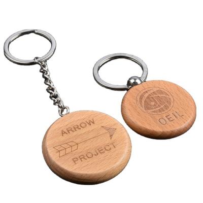 China Multifunctional wooden keychain.wooden custom laser engraving key ring. Chinese Factory Supply Customized Promotion Gifts for sale