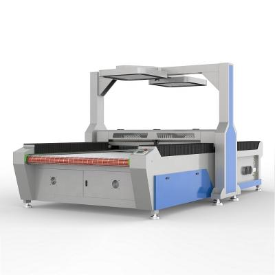 China Fabric sofa laser cutter machine 1600*3000mm with 150W tube and auto feeding zu verkaufen