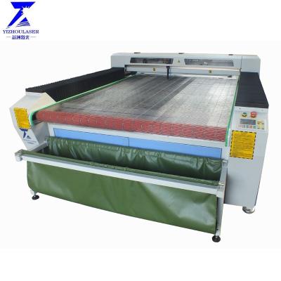 China 150W auto feeding Laser cut machine for fabric zu verkaufen