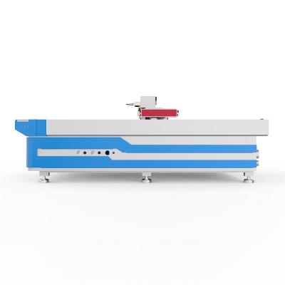 China yizhou cnc flatbed leather & textile & cloth & fabric cutting machine with knife for sale