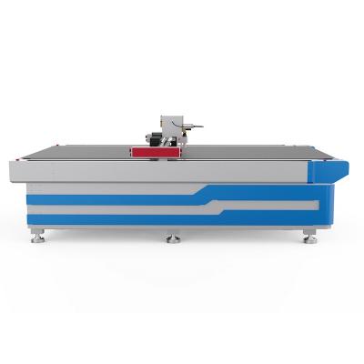 China 1625 yizhou auto feeding thick sponge leather cutting machine for sale