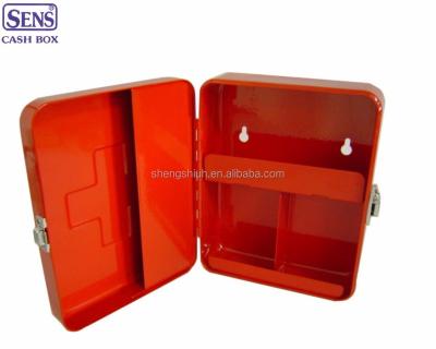 China wall mounted first aid box empty first aid box 19.5*15.3*7.5(h)cm for sale