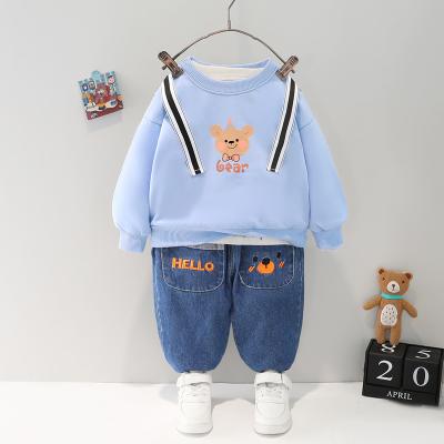 China Casual 2 Piece Boys Fashion Spring Kids Clothing Sets for sale