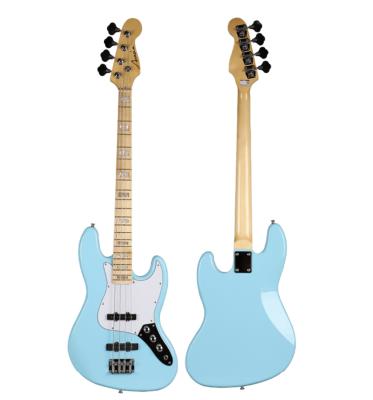 China Brand Wholesale Electric Custom Logo Bass Level Beginner Entry Bass Guitar for sale