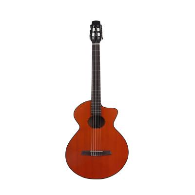 China Wholesale Price 39 Inch 6 String Mahogany Novice Professional Level Simple Electric Guitar Folk Electric Guitar Surface Electric Guitar for sale