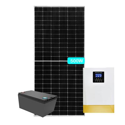 China Luxury solar power supply system for solar home system 5kw solar panel complete system for sale