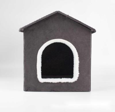 China Dutch Velvet Portable Foldable Pet House for sale