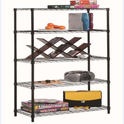 China Home Kitchen 5 Tier Modern Metal Storage Shelf for sale