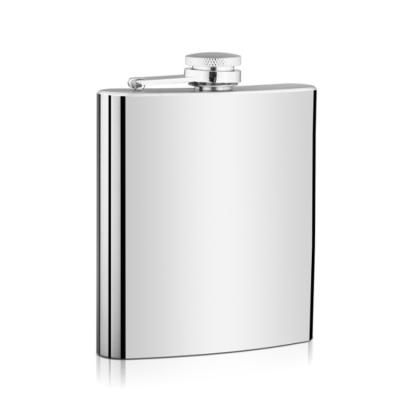 China Portable Gift 304 Stainless Steel Jar Bottle Empty Pocket 6oz Wine Drinkware Hip Flask for sale