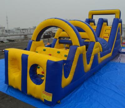 China High Quality PVC Crazy Giant The Beast Boot Camp Adult Inflatable Obstacle Course For Sale for sale