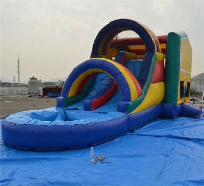 China Commercial Grade Factory Supply Bouncing Castles Combo Inflatable With Pool for sale