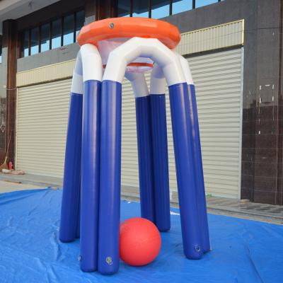 China Portable PVC Inflatable PVC Basketball Hoop Airtight Game For Sale for sale