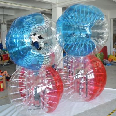 China soft grips & Comfortable Seat Belts / Cock Half Hamster Human Color PVC Bumper Ball , Bubble Ball For Adults D5043 for sale