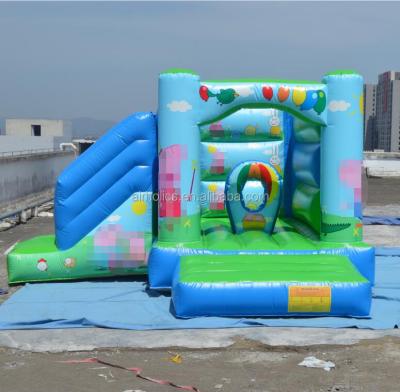 China Hot Selling PVC Theme Amusement Underwater Commercial Inflatable City Inflatable Jumping Castle For Sale A2143 for sale