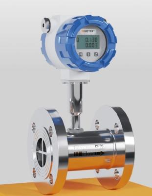 China LCD Display Electromagnetic Digital Flow Meter Temperature Range 0-80c Online Control Te koop