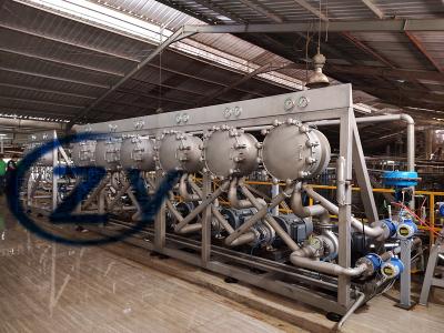 China Double Head Starch Refining Machinery Handling Capacity 20t / H Cassava 45kw for sale