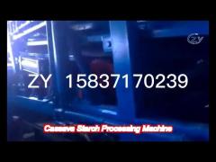 cassava fiber dewatering belt press machinery carbon steel low power consumption