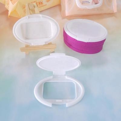 China Non Spill High Quality PP Plastic Flip Top Cover Of Wet Wipes for sale