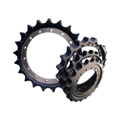 China Crawler excavator heavy machinery spare parts d7g excavator sprocket bolts segment for sale