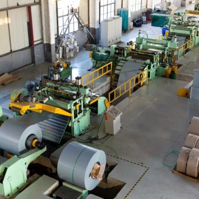 China Steel sheet cutting 12*2500mm thick steel slotting line for sale