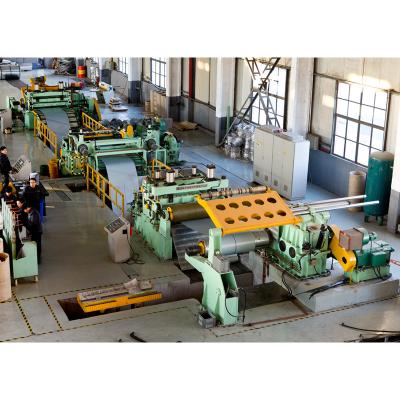 China Coiled Steel Sheet Cutting Strip Slit And Cut To Length Line for sale