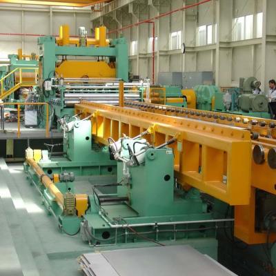 China Heavy Steel Sheet Cutting Gauge Cut To Length Line Machine for sale