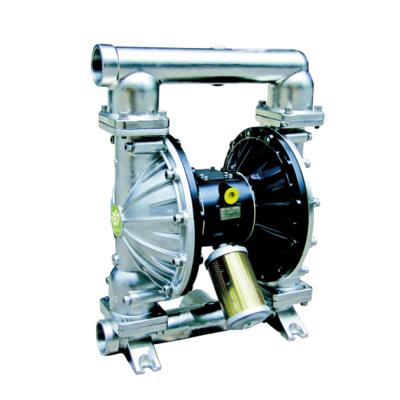 China Stainless Steel Pneumatic Diaphragm Pump 8.4bar Pneumatic Piston Pump 587L/Min for sale