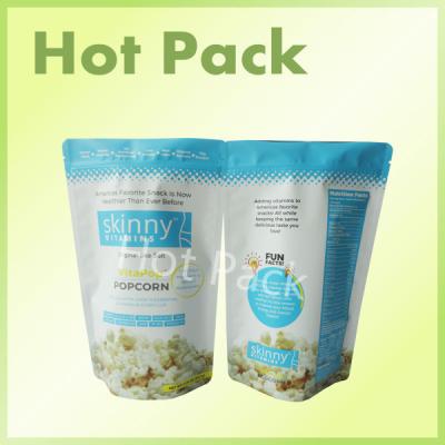 China Laminated Popcorn Original Sea Salt Skinny Vitamins Matte Stand Up Bags for sale