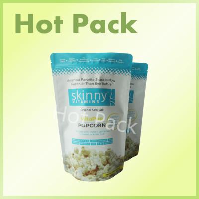 China Ziplock Laminated Popcorn Original Sea Salt Skinny Vitamins Stand Up Bags for sale