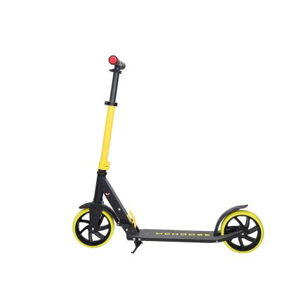 China Youth Full 200mm New Aluminum Flat Plate Big Wheel Kick Kick Adult Urban Scooter for sale