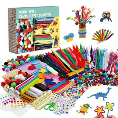 China Eco-friendly material perfect gift diy kids arts and crafts set educational toys for kids for sale