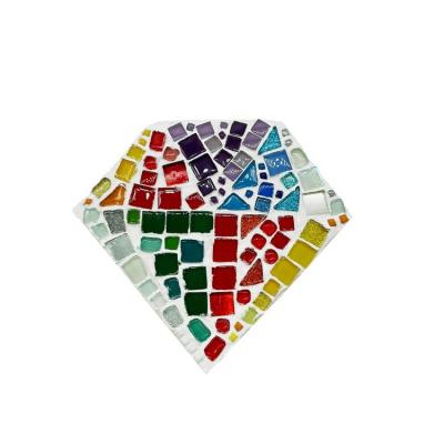 China Eco-Freindly Factory OEM and ODM Mosaic DIY Set Colorful Mosaic Kit Crafts Creative DIY for Kids and Teens for sale