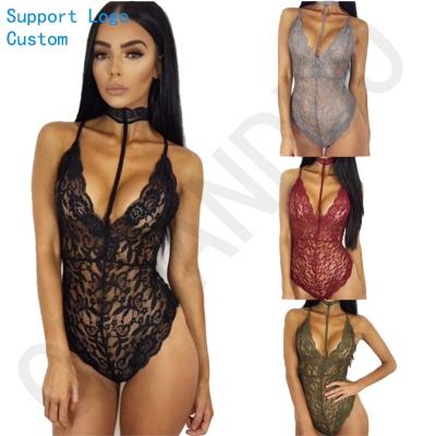 China Spring 2022 women s clothing ladies breathable underwear sets slim lace jumpsuit sexy valentines day plus size jumpsuits lingerie women for sale