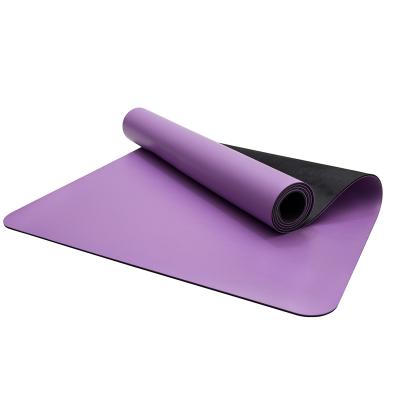 China The new design natural rubber yoga mat anti-slip PU yoga mat eco-friendly natural rubber for sale