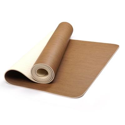 China Buying size PU 183 cm size non-slip quick sale yoga rubber mat custom-made peak anti slip natural tree for sale