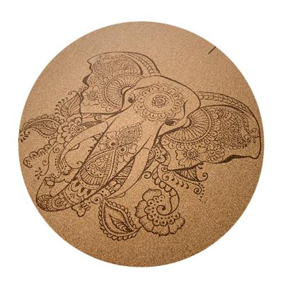 China Eco-Friendly Round Yoga Mat Custom Print Logo Yoga Mat Wholesale Rubber Yoga Mat Hot Selling Wholesale Yoga Pilate Yoga Mat for sale