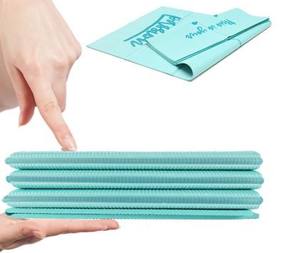 China Hot Wholesale Eco-Friendly Yoga Pilate Yoga Exercise PVC Foldable Mats for sale