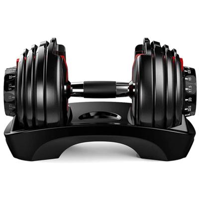 China Detachable home gym equipment adjustable dumbbell for sale factory price 40kg adjustable dumbbell for sale