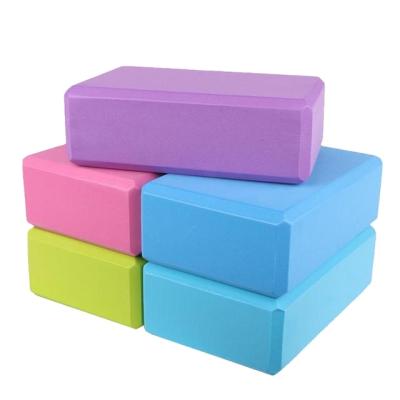 China Wholesale custom logo eco-friendly yoga block waterproof EVA yoga block set eco-friendly fitness yoga block for sale